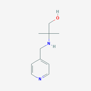 2-methyl-2-{[(pyridin-4-yl)methyl]amino}propan-1-olͼƬ