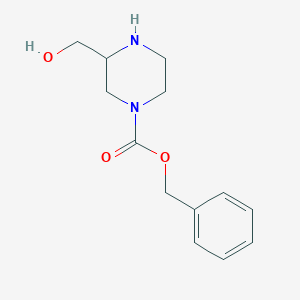 4-N-Cbz-2-hydroxymethyl-piperazineͼƬ