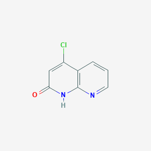 4-chloro-1H-1,8-naphthyridin-2-oneͼƬ