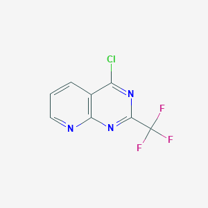 4-chloro-2-(trifluoromethyl)pyrido[2,3-d]pyrimidineͼƬ