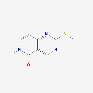 2-(methylsulfanyl)-5H,6H-pyrido[4,3-d]pyrimidin-5-oneͼƬ