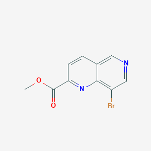 methyl8-bromo-1,6-naphthyridine-2-carboxylateͼƬ