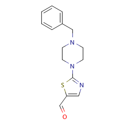 2-(4-benzylpiperazin-1-yl)-1,3-thiazole-5-carbaldehydeͼƬ