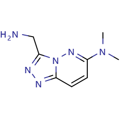 3-(aminomethyl)-N,N-dimethyl-[1,2,4]triazolo[4,3-b]pyridazin-6-amineͼƬ