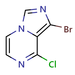 1-bromo-8-chloroimidazo[1,5-a]pyrazineͼƬ