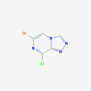 6-bromo-8-chloro-[1,2,4]triazolo[4,3-a]pyrazineͼƬ