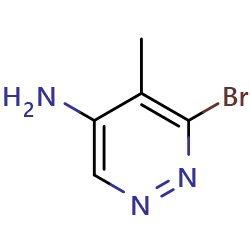 6-bromo-5-methylpyridazin-4-amine图片