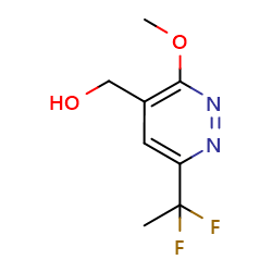 [6-(1,1-difluoroethyl)-3-methoxy-pyridazin-4-yl]methanolͼƬ