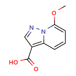 7-METHOXYPYRAZOLO[1,5-A]PYRIDINE-3-CARBOXYLICACIDͼƬ