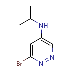 6-bromo-N-(propan-2-yl)pyridazin-4-amine图片