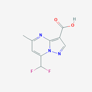 7-(difluoromethyl)-5-methylpyrazolo[1,5-a]pyrimidine-3-carboxylicacidͼƬ