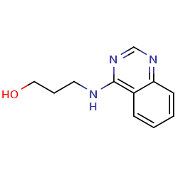 3-[(quinazolin-4-yl)amino]propan-1-olͼƬ