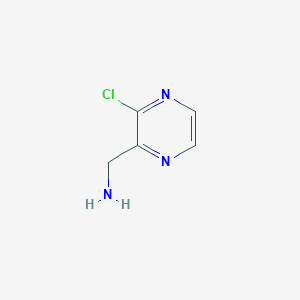 (3-chloropyrazin-2-yl)methanamine图片