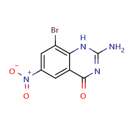 2-amino-8-bromo-6-nitro-1,4-dihydroquinazolin-4-oneͼƬ