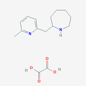 2-[(6-Methyl-2-pyridinyl)methyl]azepane OxalateͼƬ