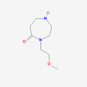 4-(2-Methoxyethyl)-1,4-diazepan-5-one Hydrochloride图片