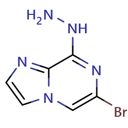 6-bromo-8-hydrazinylimidazo[1,2-a]pyrazine图片