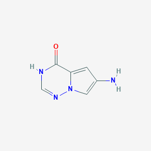 6-amino-3H,4H-pyrrolo[2,1-f][1,2,4]triazin-4-oneͼƬ