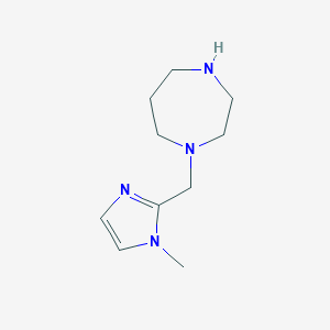 1-[(1-Methyl-1H-imidazol-2-yl)methyl]-1,4-diazepaneͼƬ