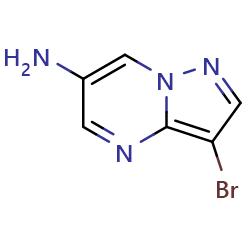 3-bromopyrazolo[1,5-a]pyrimidin-6-amine图片