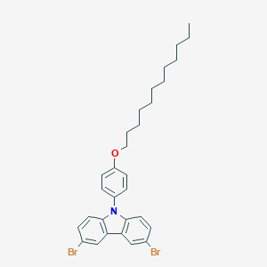 3,6-Dibromo-9-(4-dodecyloxyphenyl)-9H-carbazoleͼƬ