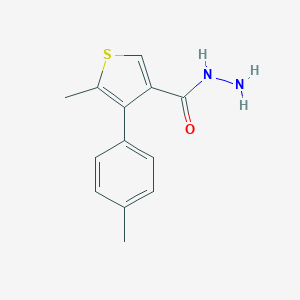 5-Methyl-4-(4-methylphenyl)thiophene-3-carbohydrazideͼƬ