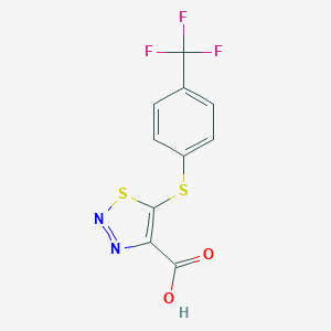 trifluoromethylphenylsulfanylthiadiazolecarboxylicacidͼƬ