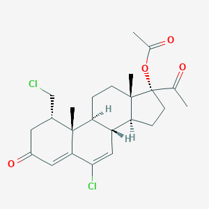 17-Acetyloxy-6-chloro-1-chloromethylpregna-4,6-diene-3,20-dioneͼƬ