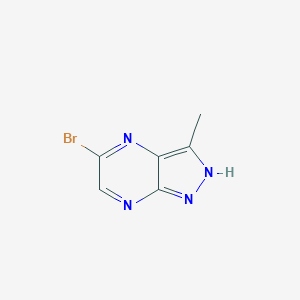 5-Bromo-3-methyl-1H-pyrazolo[3,4-b]pyrazineͼƬ