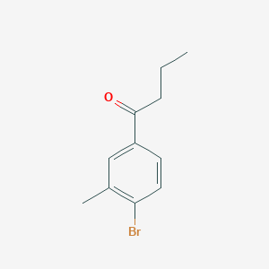 1-(4-Bromo-3-methylphenyl)butan-1-oneͼƬ