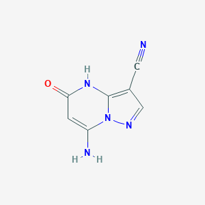 7-Amino-4,5-dihydro-5-oxo-pyrazolo[1,5-a]pyrimidine-3-carbonitrileͼƬ