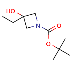 Tert-butyl3-ethyl-3-hydroxyazetidine-1-carboxylate图片