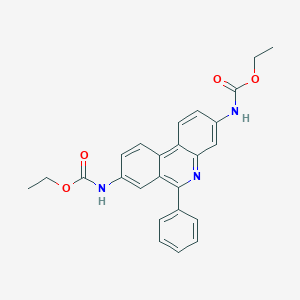 N,N'-(6-Phenylphenanthridine-3,8-diyl)-bis-ethyl CarbamateͼƬ