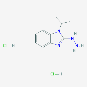 2-hydrazino-1-isopropyl-1H-benzimidazole dihydrochlorideͼƬ