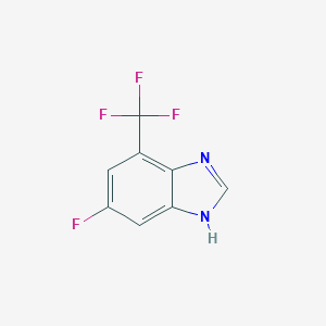 6-Fluoro-4-(trifluoromethyl)-1H-benzimidazoleͼƬ