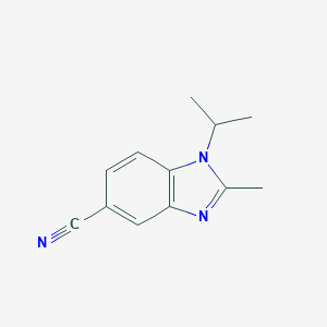 1-Isopropyl-2-methyl-1H-benzo[d]imidazole-5-carbonitrileͼƬ