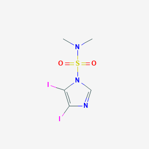 N,N-Dimethyl 4,5-Diiodo-1H-imidazole-1-sulfonamideͼƬ