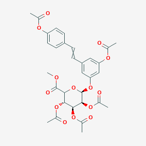 trans Resveratrol Penta-O-acetyl-3--D-glucuronide Methyl EsterͼƬ