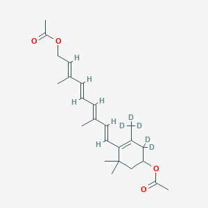 rac all-trans 3-(Acetyloxy)Retinol-d5 AcetateͼƬ