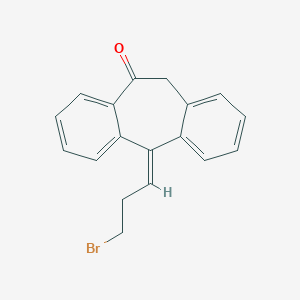 (5Z)-5-(3-Bromopropylidene)-5,11-dihydro-10H-dibenzo[a,d]cyclohepten-10-oneͼƬ