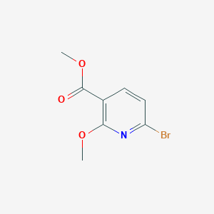 Methyl 6-bromo-2-methoxynicotinateͼƬ