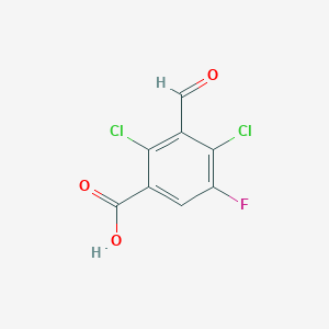 2,4-Dichloro-5-fluoro-3-formyl-benzoic acidͼƬ