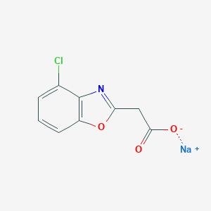 2-(4-CHLOROBENZO[D]OXAZOL-2-YL)ACETIC ACID SODIUM SALTͼƬ