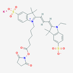 Cyanine 3 Monofunctional Hexanoic Acid Dye,Succinimidyl Ester,Potassium Salt 85%ͼƬ