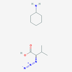 (S)-2-Azido Isovaleric Acid Cyclohexylammonium Salt图片