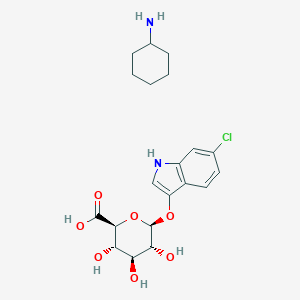 6-Chloro-3-indolyl--D-glucuronide Cyclohexylammonium SaltͼƬ