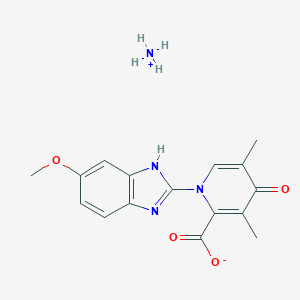 1,4-Dihydro-1-(5-methoxy-1H-benzimidazol-2-yl)-3,5-dimethyl-4-oxo-2-pyridinecarboxylic Acid Ammonium SaltͼƬ