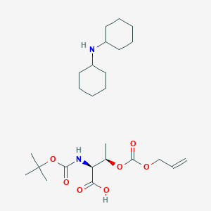 Boc-O-allyloxycarbonyl-L-threonine Dicyclohexylammonium SaltͼƬ