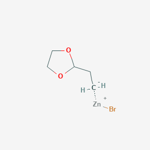 (1,3-Dioxolan-2-ylethyl)zinc bromide 0,5 M in Tetrahydrofuran图片