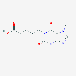 1-(4-Carboxybutyl)-3,7-dimethylxanthineͼƬ